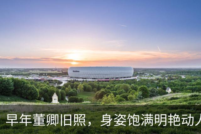 早年董卿旧照，身姿饱满明艳动人，风华绝代