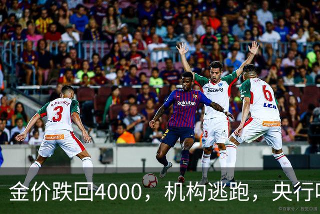 金价跌回4000，机构逃跑，央行吃饱，你相信谁？